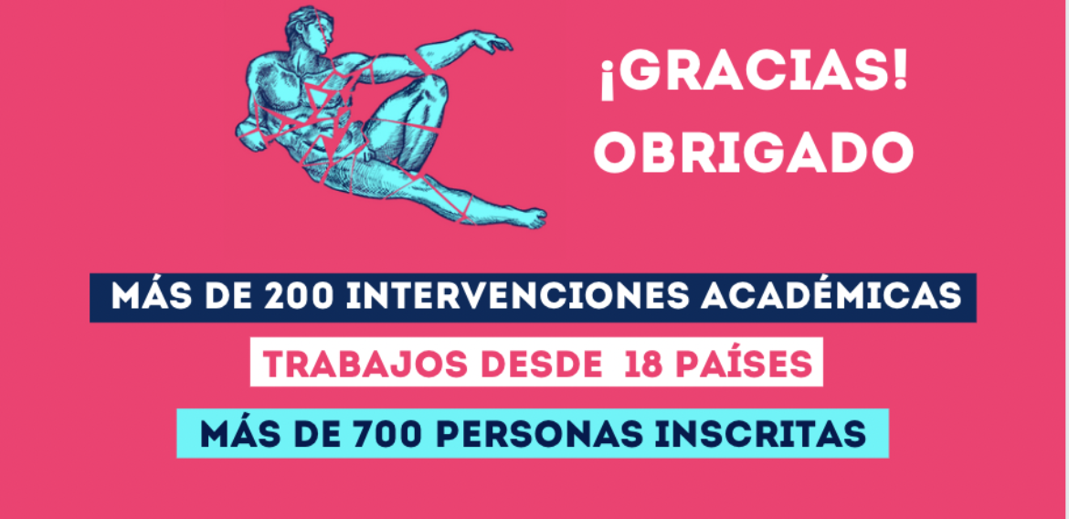 más de 200 intervenciones académicas, Trabajos desde 18 países, Más de 700 inscritas