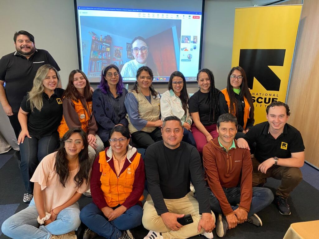 El Laboratorio se suma al fortalecimiento de capacidades para la prevención y respuesta a la VBG en contextos de emergencia en Ecuador