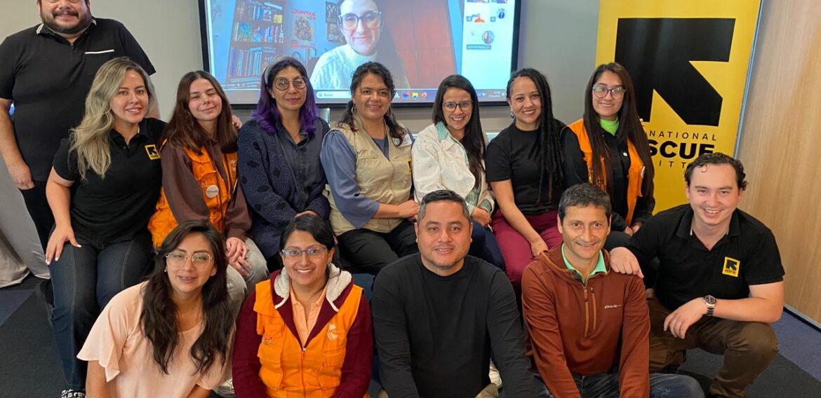 El Laboratorio se suma al fortalecimiento de capacidades para la prevención y respuesta a la VBG en contextos de emergencia en Ecuador